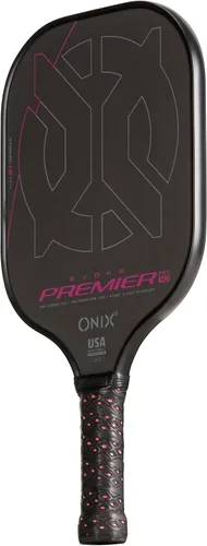 Miniatura 8 de Onix Carbon Fiber Surface Medium-Weight Premium Perforated Grip One-Piece Construction Pickleball Paddle