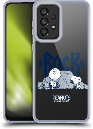 Miniatura 87 de Head Case Designs Funda de gel con licencia oficial de Peanuts Woodstock Insignia Rock Tees [protección de grado militar] compatible con Samsung