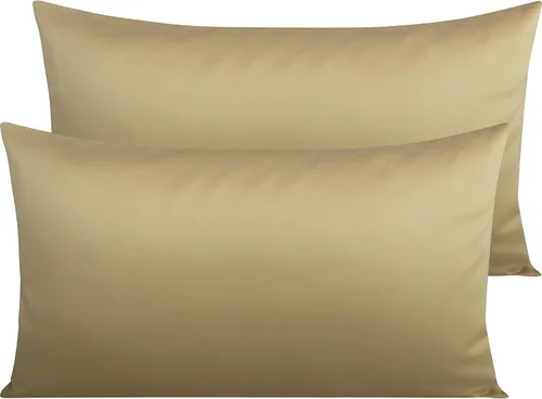 Miniatura 42 de NTBAY Fundas de Almohada de Algodón Egipcio Queen - Juego de 2, Fundas de Almohada de Algodón de 500 Hilos - Fundas de Almohada Suaves y Rosa