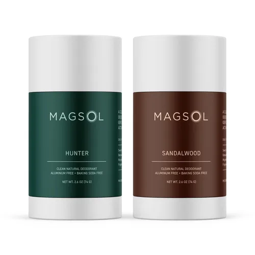 Miniatura 8 de MAGSOL Desodorante natural para hombres, desodorante sin aluminio para mujeres (paquete de 2) (lavanda)