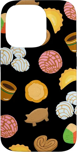 Miniatura 16 de Conchas Pan Dulce Pattern Black Phone Case Latina Gift Case Case for iPhone 17