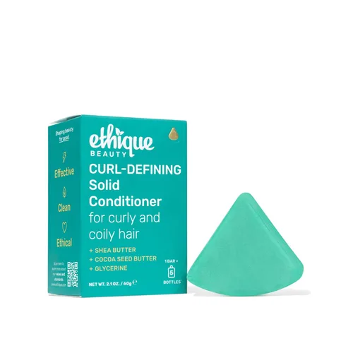 Miniatura 16 de Barra de acondicionador diario Ethique para cabello suave y brillante con vitamina C - Sin plástico, sin crueldad, vegano, 60 g - Anteriormente The