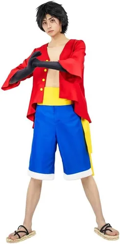 Miniatura 6 de DAZCOS Luffy - Guantes de cosplay de 3 marcha mangas de brazo dominantes accesorios de disfraz de Halloween