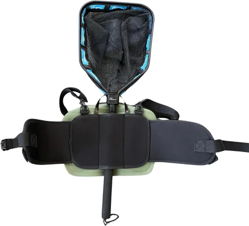 Miniatura 4 de Riñonera impermeable Riñonera de pesca lumbar sumergible de 8 litros con cremallera hermética Perfecto para pesca con mosca, canotaje, camping