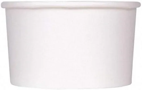 Miniatura 28 de Karat [227 ml - 1000 uds] Tazas de helado de papel y cuencos de sopa para alimentos calientes/fríos - Ideal para sopa, helado, yogur y aperitivos