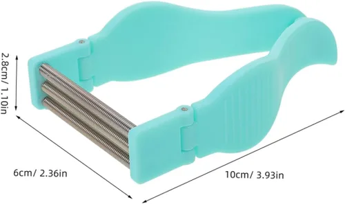 Miniatura 2 de 3 unidades de removedor de pelo de primavera para la cara, depiladora facial de mano, herramienta de eliminación fácil de pelo para mujeres, diseño
