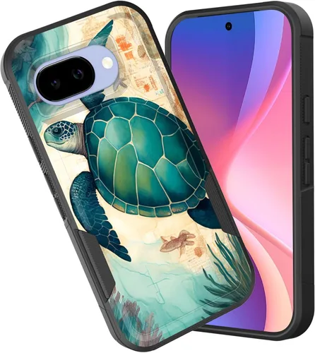 Miniatura 126 de Funda para Pixel 6A, funda híbrida de doble capa resistente a prueba de golpes de policarbonato duro de silicona suave TPU para Google Pixel 6A