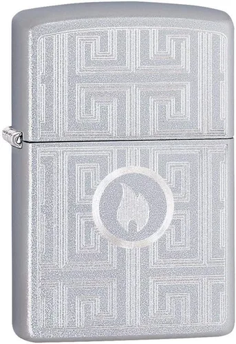 Miniatura 27 de Encendedores de llama Zippo plateado