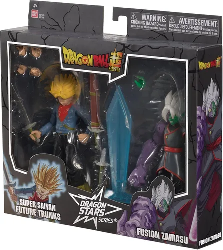 Miniatura 8 de Bandai America - Dragon Ball Super Paquete de batalla Dragon Stars Trunks del Futuro Vs. Fusion Zamasu