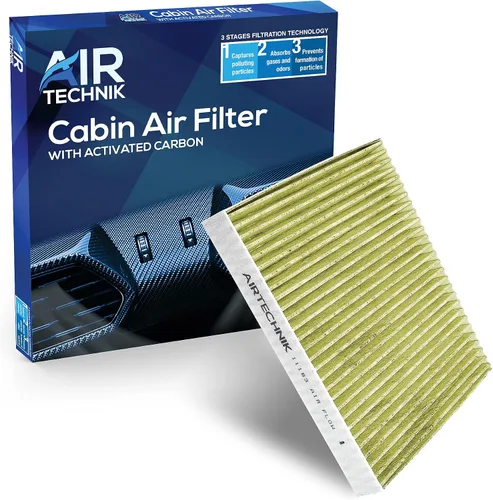 Miniatura 9 de AirTechnik CF11183 Filtro de aire de cabina con carbón activado Compatible con Dodge Durango 2011-2025, Jeep Grand Cherokee 2011-2021, Grand