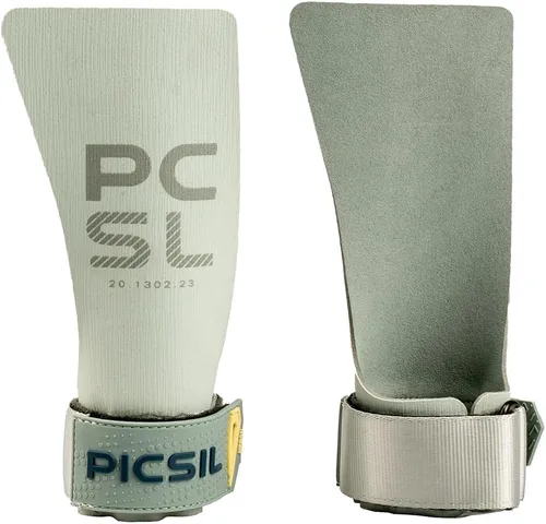 Miniatura 9 de PICSIL - Agarres Heron + Muñequeras + Bolsa de Transporte Protección Completa de las Manos para Crosstraining y Gimnasio Uso sin Tiza Agarre