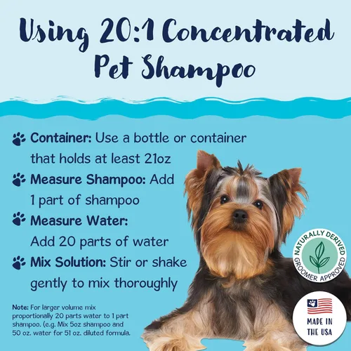 Miniatura 5 de Bobbi Panter Moisture & Shine - Champú para perros con aceite de argán, manzanilla y menta, fórmula natural nutritiva profunda para un pelaje suave