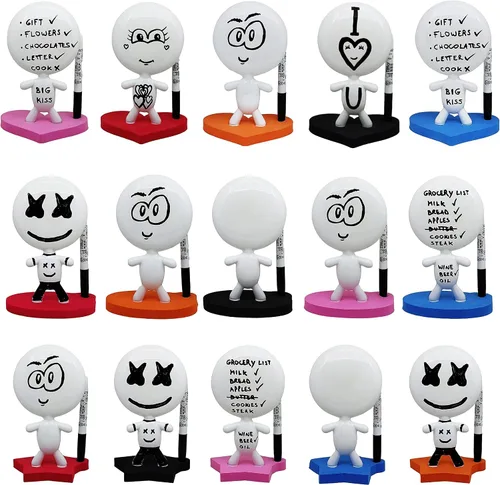 Miniatura 3 de Los mejores regalos de oficina – TITTO Star, Draw Your Ideas – Muñeca de pizarra blanca de cerámica – Regalo de regreso a la escuela – Diseño