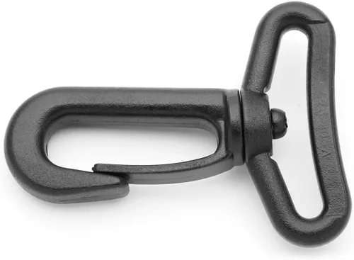 Miniatura 8 de CRAFTMEMORE 6 piezas de gancho giratorio de plástico para puerta de empuje, broche de langosta y cierre de pinza para monedero, accesorios JINH