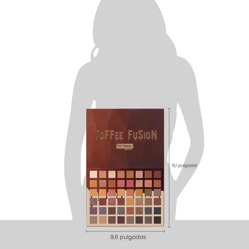 Miniatura 6 de UCANBE Toffee Fusion - Paleta de sombras de ojos nude, 48 tonos neutros, paleta de maquillaje de sombras de ojos Naked, kit de maquillaje mate