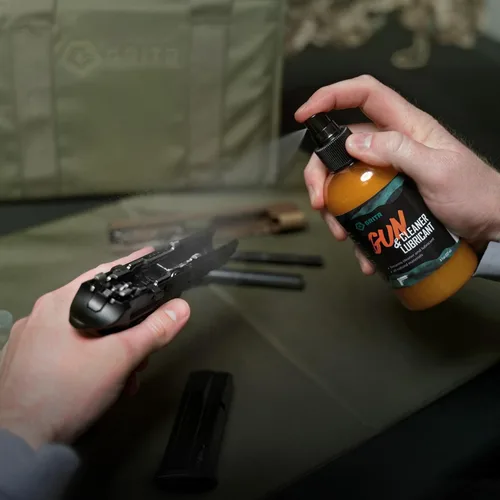 Miniatura 4 de GRITR Limpiador CLP multiusos con aroma cítrico, lubricante y protector – Botella de spray todo en uno de aceite para pistola, lubricante