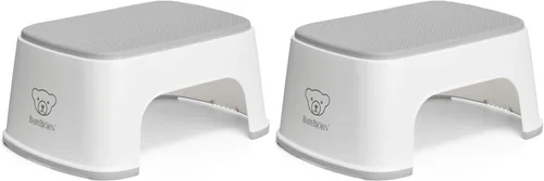 Miniatura 3 de BabyBjörn Taburete, Blanco/Gris