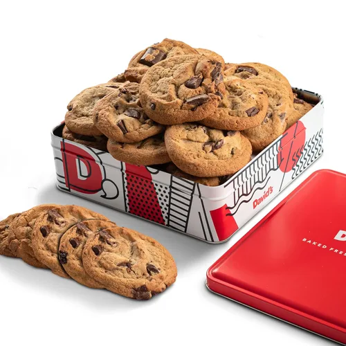 Miniatura 21 de David's Cookies Galletas recién horneadas – Deliciosa variedad suave hecha a mano – Exquisito regalo gourmet para amigos y familiares en ocasiones