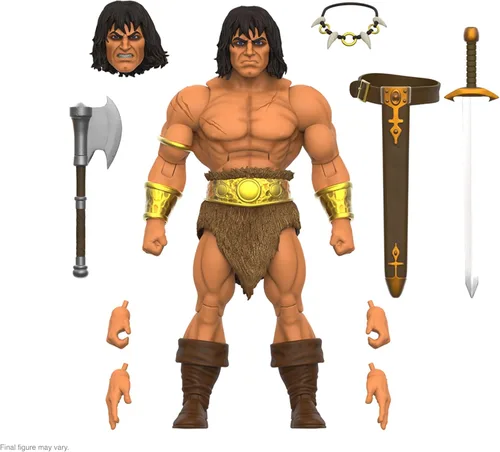 Miniatura 13 de Super7 Conan The Barbarian Subotai - Figura de acción de Conan de 3.75 pulgadas con accesorios, coleccionables de películas clásicas y juguetes retro