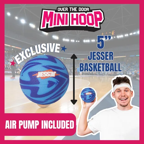 Miniatura 4 de Aro de Baloncesto Mini Oficial de Techo Jesser con (2) Bolas Exclusivas Divertido Juego de Interior para Todas las Edades 6+