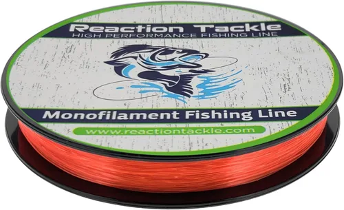 Miniatura 9 de Reaction Tackle Línea de Pesca de Monofilamento - Nylon Mono Fuerte y Resistente a la Abrasión, Lanzamiento Suave y Largo - Baja Memoria - Línea