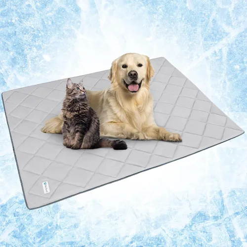 Miniatura 11 de PetAmi Manta Refrigerante Premium para Perros Manta Ligera y Esponjosa para Mascotas, Funda de Cama para Perros, Gatos y Cachorros Manta