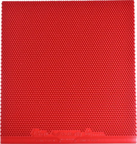Miniatura 8 de Butterfly Feint Long III - Hoja de goma para tenis de mesa, OX, 0.020 in, 0.043 in o 0.051 in, esponja roja o negra, 1 hoja de goma de tenis de mesa