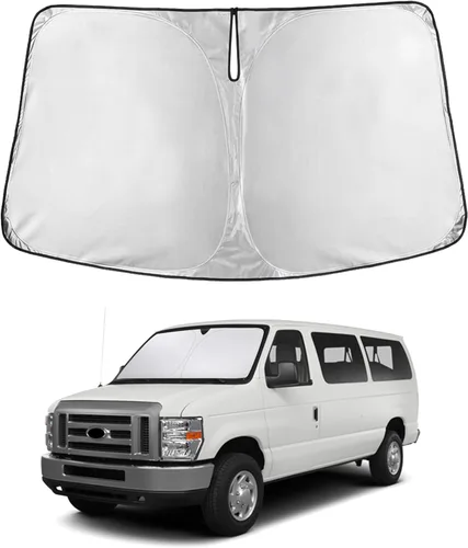 Miniatura 220 de EcoNour Parasol para parabrisas compatible con Hyundai Tucson 2016-2019 2020 2021, visera solar para parabrisas delantero y ventana, bloqueador