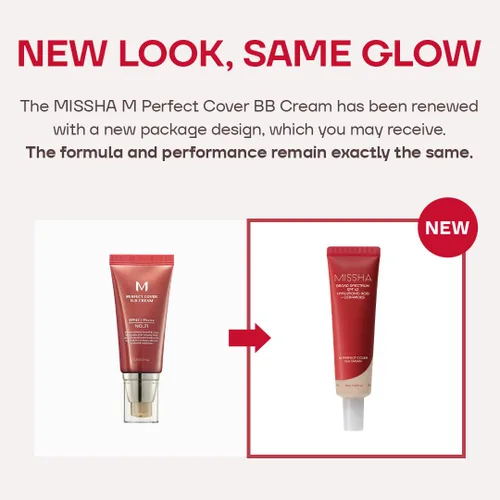 Miniatura 3 de MISSHA - Crema BB M de cobertura perfecta #21, SPF 42 PA+++, maquillaje multifuncional de alta cobertura para ayudar a infundir humedad para una