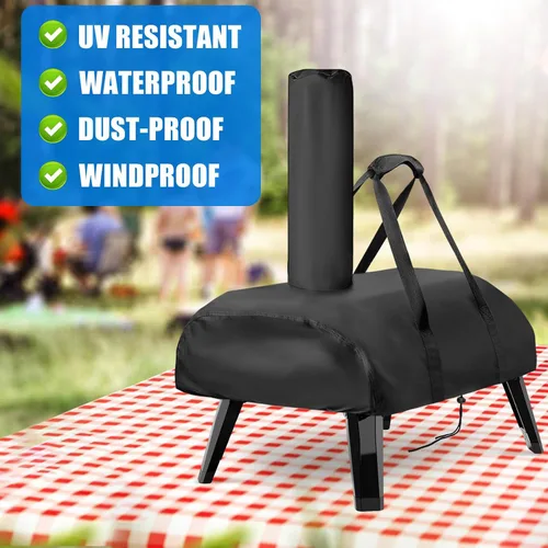 Miniatura 7 de Cubierta para horno de pizza para cuerno grande y para horno de pizza Aidpiza de 12 pulgadas, resistente al aire libre, accesorios de cubierta