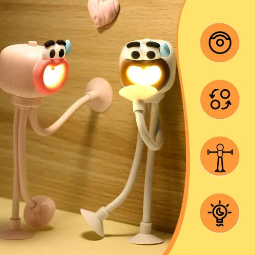 Miniatura 3 de Luz Nocturna de Forma Cambiable Graciosa, 2025 Luces Nocturnas DIY de Forma Divertida para Habitación de Adultos, Niños y Niñas, Luz Nocturna