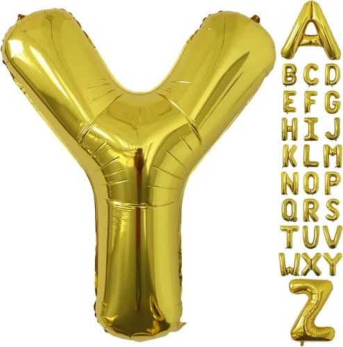 Miniatura 106 de SINBEE Globo dorado del número 10, papel de aluminio Mylar de 40 pulgadas, decoración de fiesta reutilizable para cumpleaños, aniversario, Oro