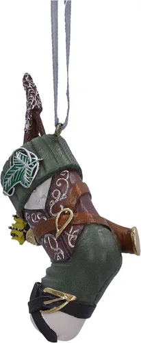 Miniatura 2 de Nemesis Now Lord of the Rings Legolas - Adorno colgante de calcetín de 3.5 in, resina, adorno colgante con licencia oficial de El Señor