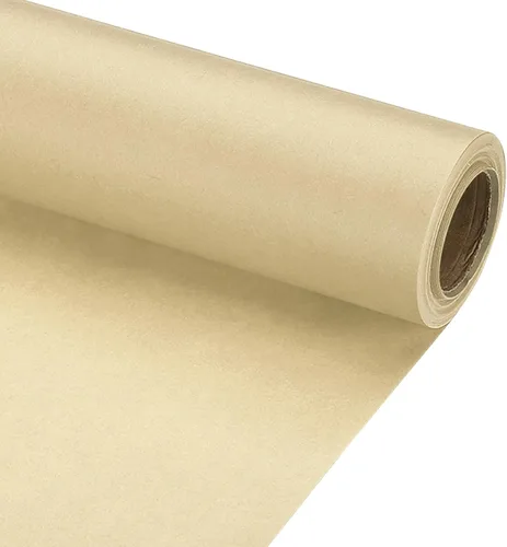 Miniatura 49 de PATIKIL Papel de regalo, 12 x 300 pulgadas (25 pies), rollo de papel kraft para manualidades de 70 GSM, papel de embalaje para tablones de anuncios