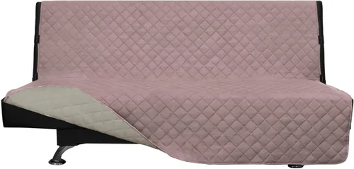 Miniatura 264 de Easy-Going - Funda para sofá, futón y sillón sin reposabrazos, reversible, resistente al agua, para mascotas y niños (azul oscuro/azul claro)