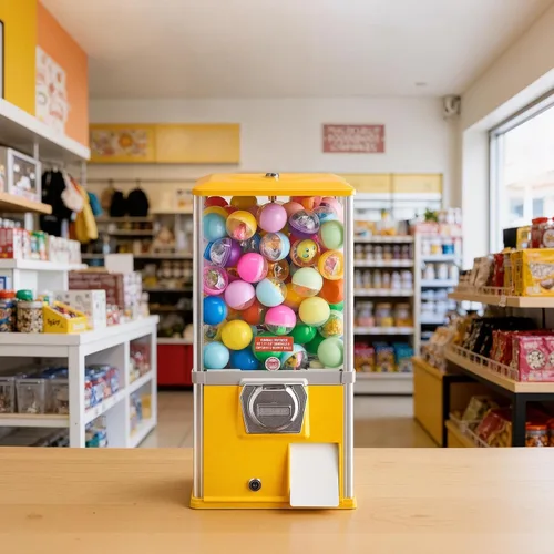 Miniatura 8 de VEVOR Máquina de chicle, dispensador de máquina expendedora de dulces de 21 pulgadas, máquinas expendedoras de 25 centavos para centros comerciales