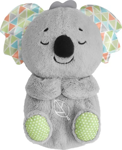 Fisher-Price Juguete para Bebé Soothe 'n Snuggle Koala de Peluche Máquina de Sonidos con Música Personalizable, Luces y Movimiento de Respiración