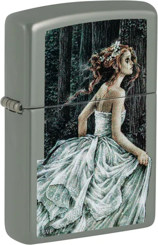 Miniatura 31 de Zippo Encendedores míticos 540 Mago de Fuego de Latón Rodado