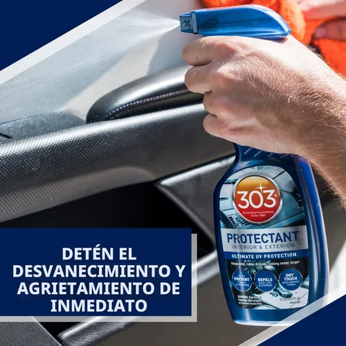 Miniatura 4 de 303 Products Spray protector automotriz, protección UV para interior y exterior del automóvil, protege vinilo, plástico y goma, repele el polvo