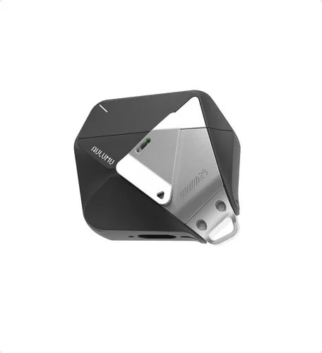 Miniatura 8 de Aulumu A39 Estuche geométrico para AirPods Pro 3 con cerradura Funda protectora con hebilla de nylon Armadura de aleación Compatible
