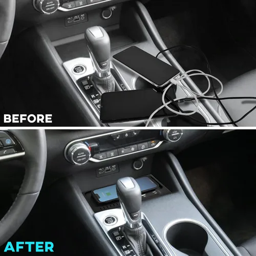 Miniatura 7 de Cargador inalámbrico de coche para Nissan Altima 2019-2024 2023 2022 2021 L34, accesorios USB-A USB-C para teléfono Altima S/SL/SV/SR