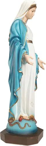 Miniatura 4 de The Faith Gift Shop Nuestra Señora de Gracia - María Milagrosa - Pintado a mano en Italia - Colección Toscana - Virgen La Milagrosa