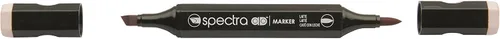 Miniatura 7 de AD Marker Chartpak Spectra, Tri-Nib y cepillo de doble punta, antiguo, 1 cada uno (S069AD)