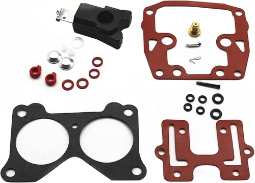 Miniatura 2 de GXARTS Kit de reconstrucción de carburador compatible con Johnson Evinrude V4 85 88 90 100 115 125 140 HP para V6 150 155 175 185 200 235 HP