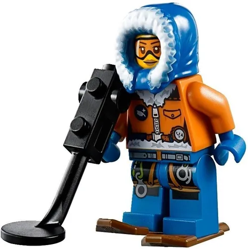 Miniatura 3 de LEGO City Artic helicóptero grúa 60034 juguete para armar (suspendido por el fabricante)