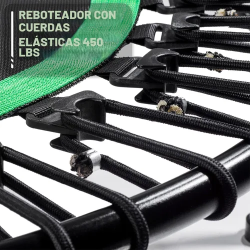 Miniatura 3 de DARCHEN - Mini trampolín para adultos, 450 libras; para interiores, para entrenamiento, fitness; da un rebote silencioso y seguro [40 pulgadas]