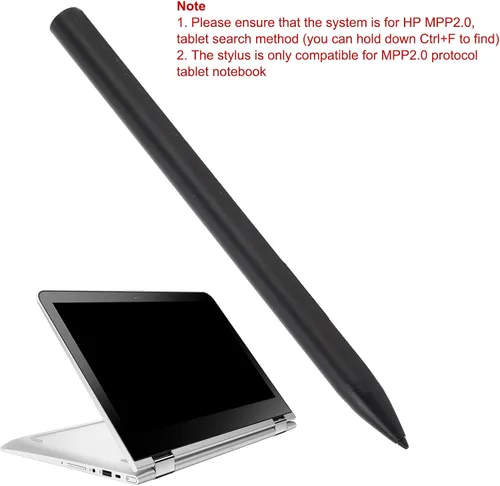 Lápiz capacitivo inclinable, MPP2.0 Tilt Active Pen Recargable Portátil Digital Lápiz con Sensibilidad a la Presión 4096, para HP X360 Spectre X360