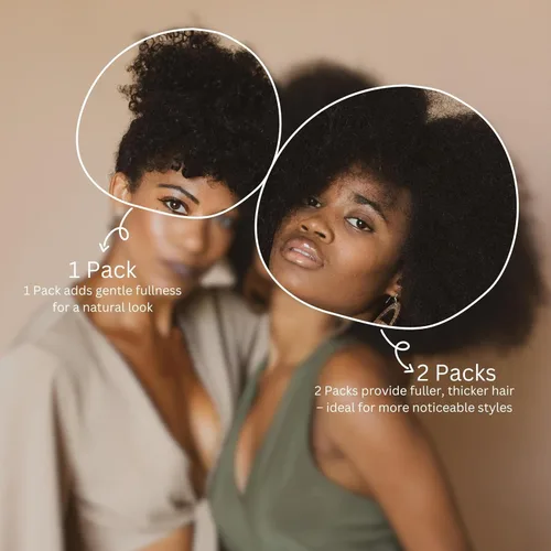Miniatura 7 de SIYUSI Extensiones de Clip Kinky Straight, 100% Cabello Humano Remy Brasileño con Clips, Clips Invisibles Aptos para el Cuero Cabelludo, Marrón