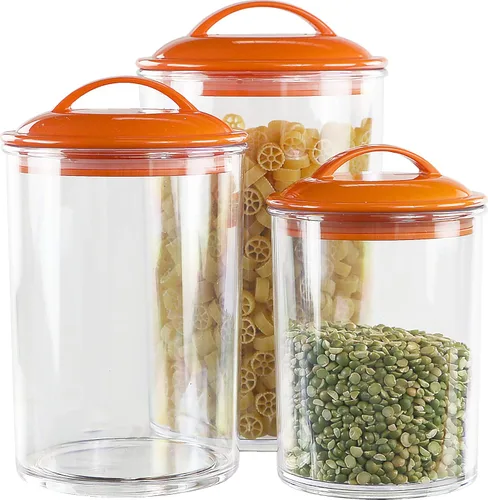 Miniatura 8 de Calypso Basics de Reston Lloyd - Recipientes de acrílico para almacenamiento, espagueti, blanco