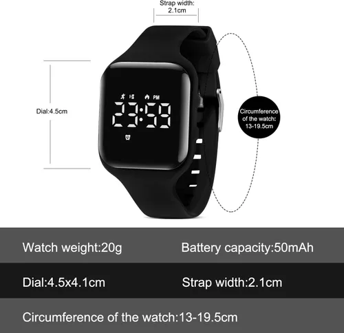 Miniatura 6 de BEN NEVIS Kids Watch, Digital Watch for Boys Girls, Sport Watch with Fitness Tracker, Alarm Clock, Stopwatch, No App and Waterproof, Watch for Kids